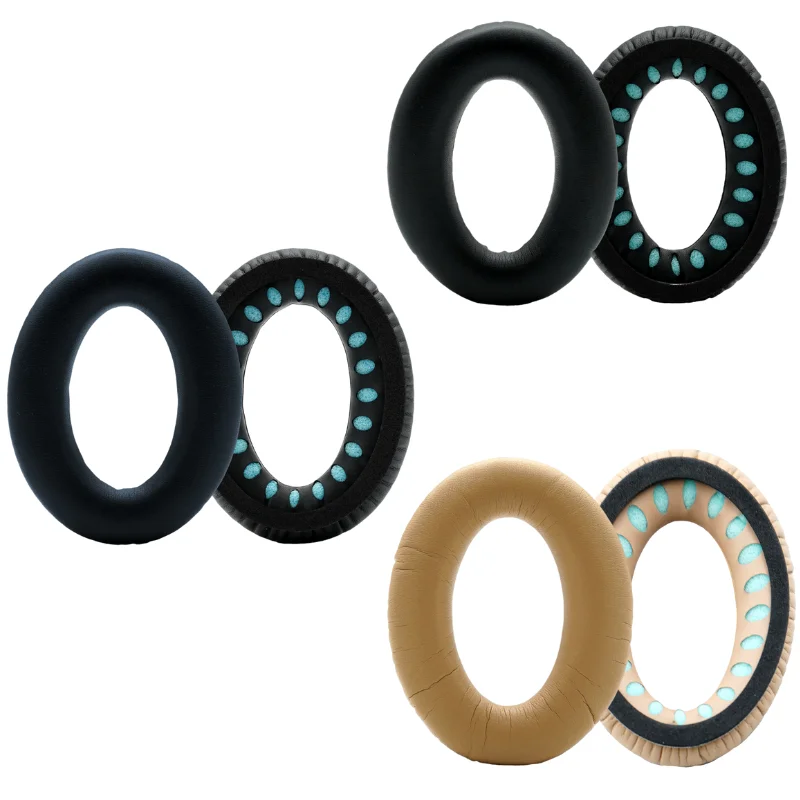 Premium Replacement Ear Pads with Enhanced Thickness for Noise-Canceling Headphones