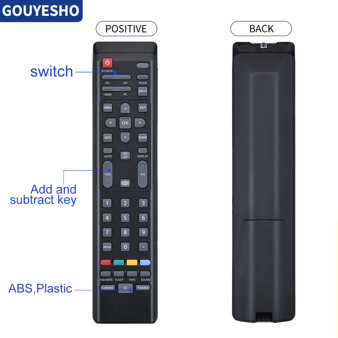 新しい RC-48KEY エイサー液晶テレビリモコン 098TR7BDYNTARD