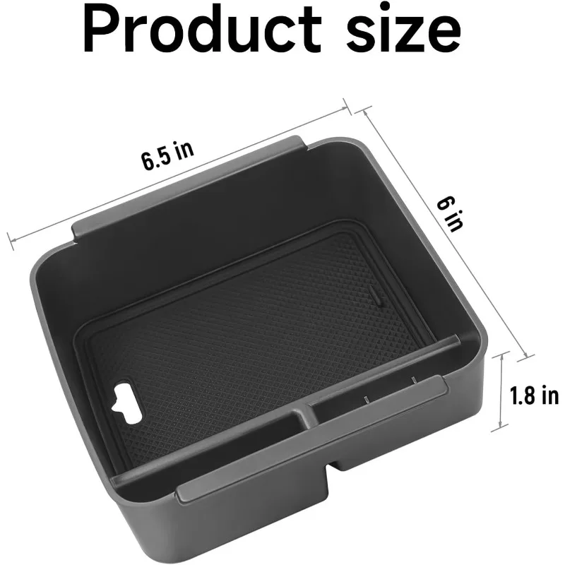 Organizador Para Consola Central De Mitsubishi Outlander PHEV 2024-2026 - Caja De Almacenamiento Para Reposabrazos