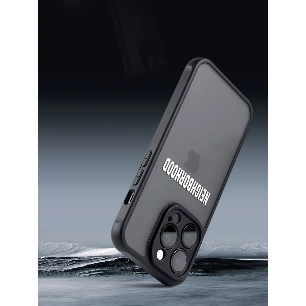 

NBHD is suitable for Apple iPhone15proma mobile phone case anti -fall case protective cover Neighborhood