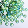 All Sizes Light Peridot  AB Non Hotfix Rhinestones Glitter Strass Glass Crystal Rhinestone For Nails Art Decorations H0061 3