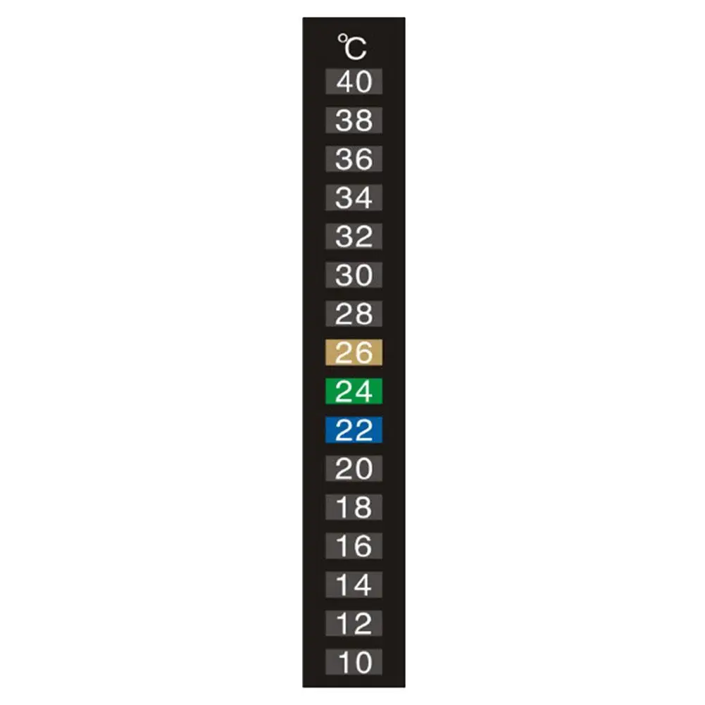 Aquarium Thermometer Digital Fish Tank Temperature Accessories Temperature Tank Sticker Measurement Fish Aquarium Control I8V4
