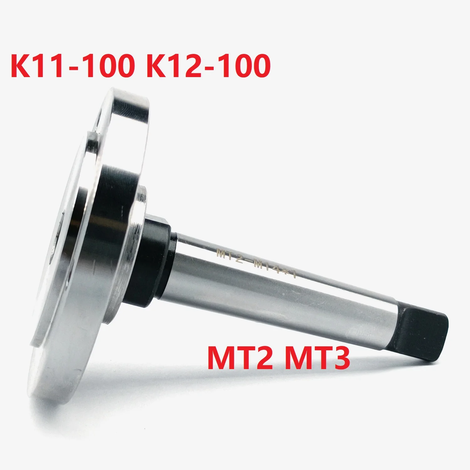 Fit K11-100 K12-100 M14x1mm M14 Morse Taper MT2 MT3 2MT 3MT Spindle Shank Shaft Arbor DIY Wood Lathe Chuck Headstock Back Plate wood lathe