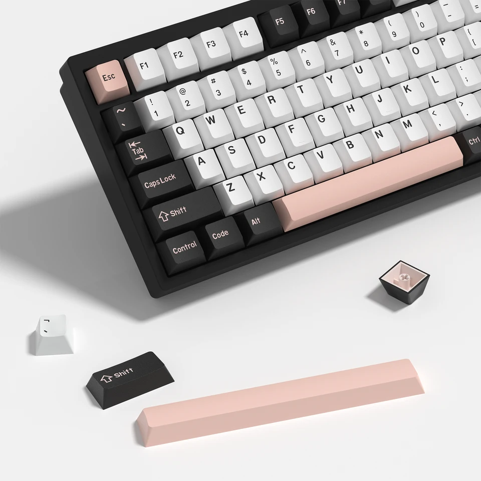 KBDiy GMK Olivia Keycap Cherry Profile Double Shot PBT ISO 7u
