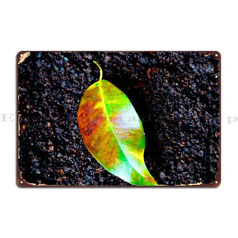Greenlight Leaf Metal Signs Wall Decor Kitchen Wall Decor Designs Classic Tin Sign Poster