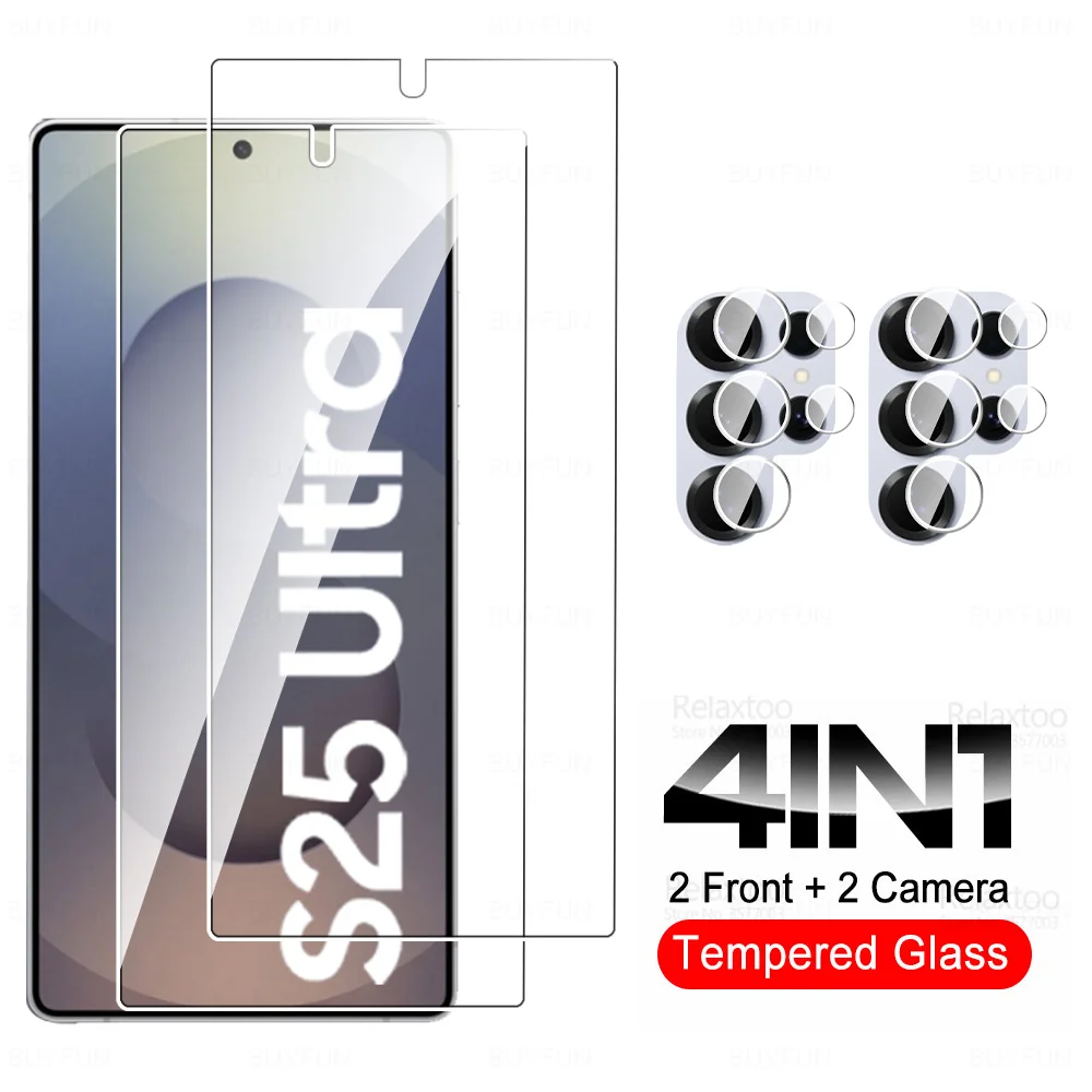 8-in-1 HD Tempered Glass Camera Screen Protector