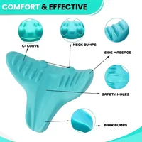 PC Pillow Cervical Traction, Cervical Muscle Relaxer Massager,Shoulder Neck Traction Correction for Pain Relief Spine Alignment 1