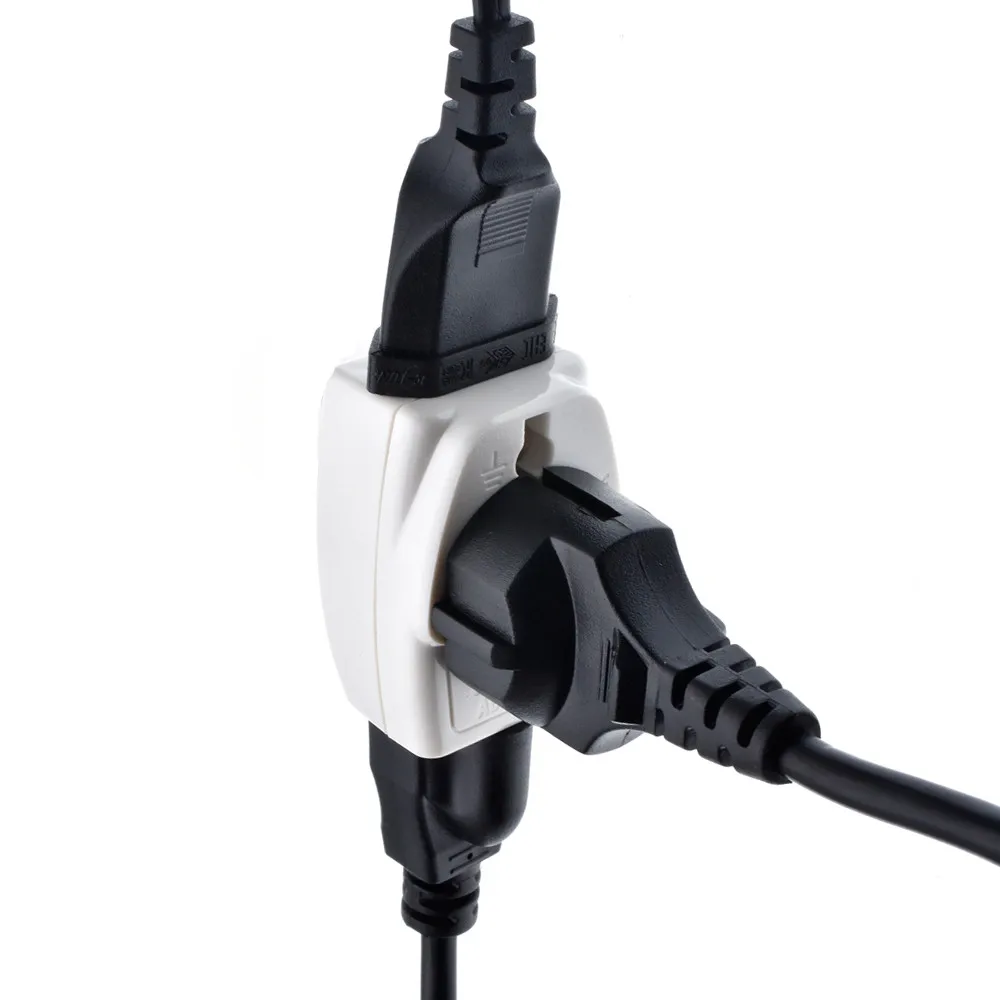 Sri Lanka India Nepal Namibia 3 Multi Outlet Type D Electrical Power Plug Travel Adapter