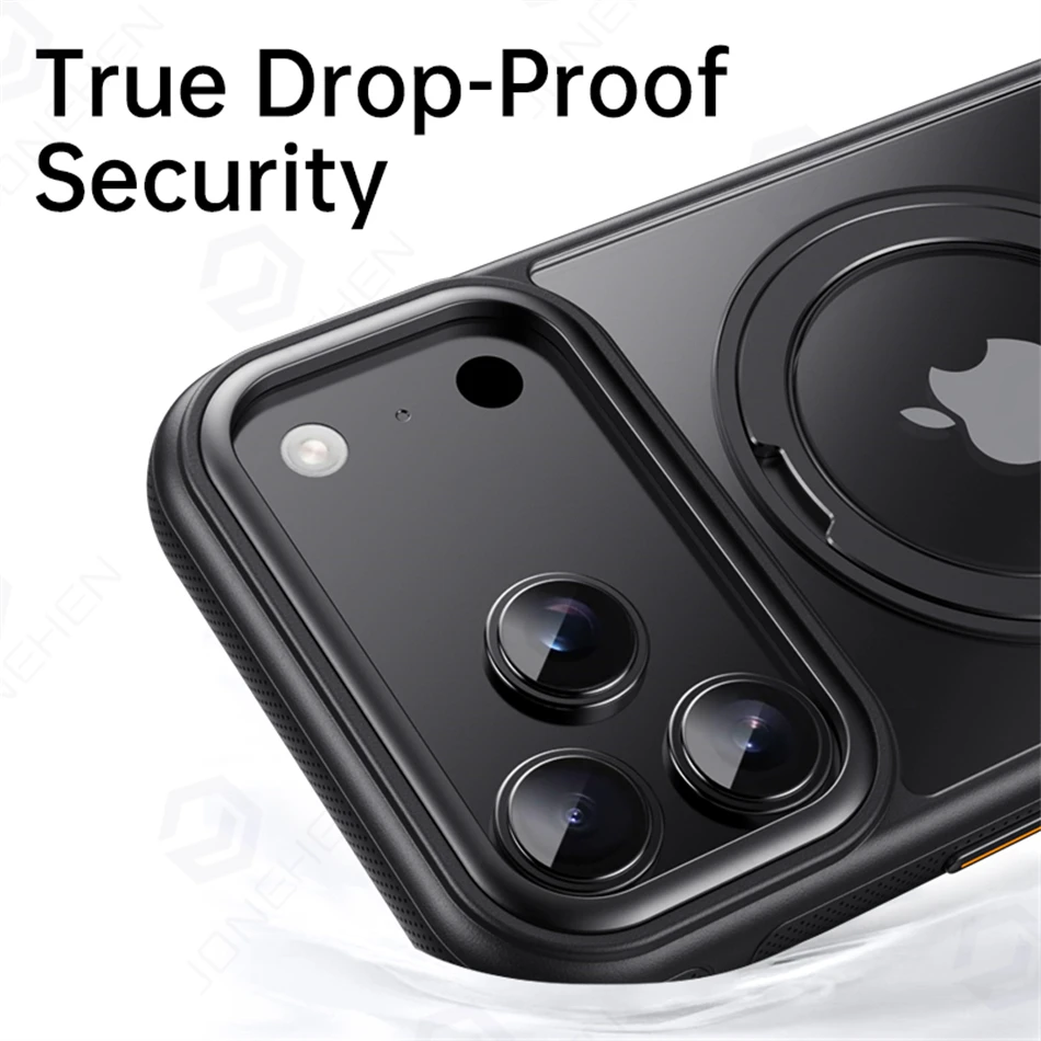 Magnetic 360° Rotating Sound-Torque Protective Armor Case