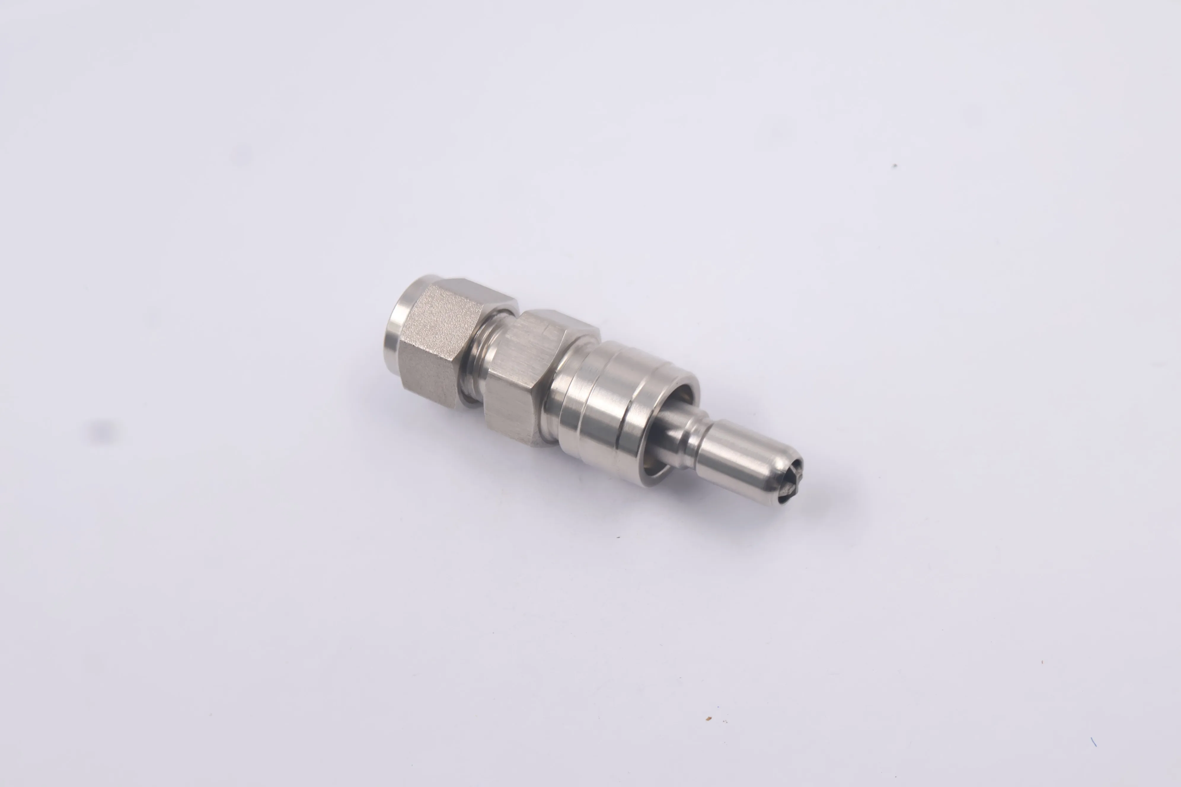 SS-QC6-S-600, Stainless Steel Instrumentation Quick Connect Stem without Valve, 1.0 Cv, 3/8 in. Tube Fitting