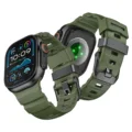 Olive green black