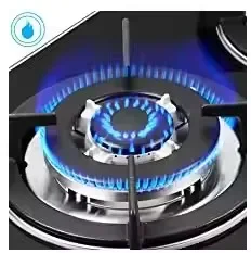 5 burners glass top gas stove gaziniere plaque a gaz estufa de gas stove part cuisinieresin gaz