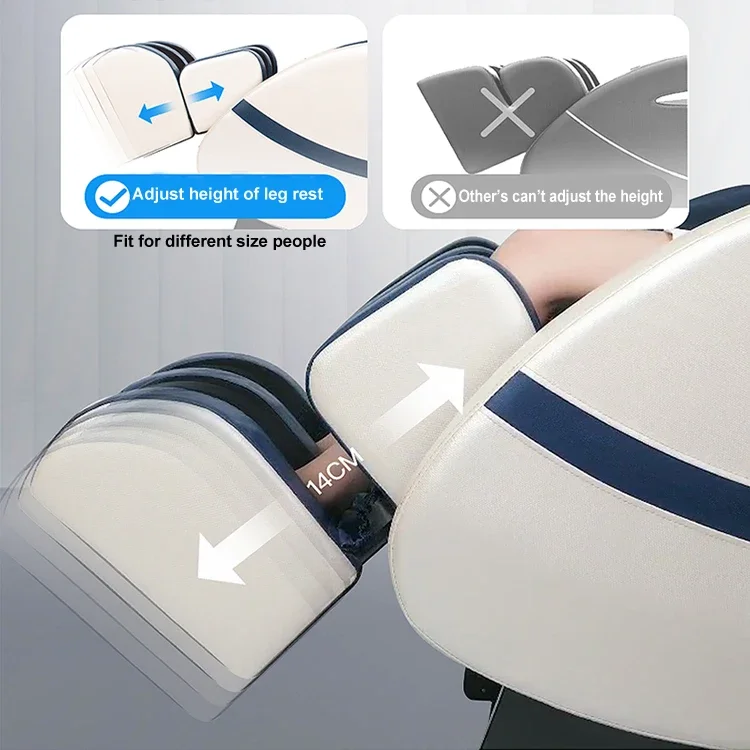 Factory Direct Price Comtek Air Roller 4d Massage Chair With Wireless Charger 4