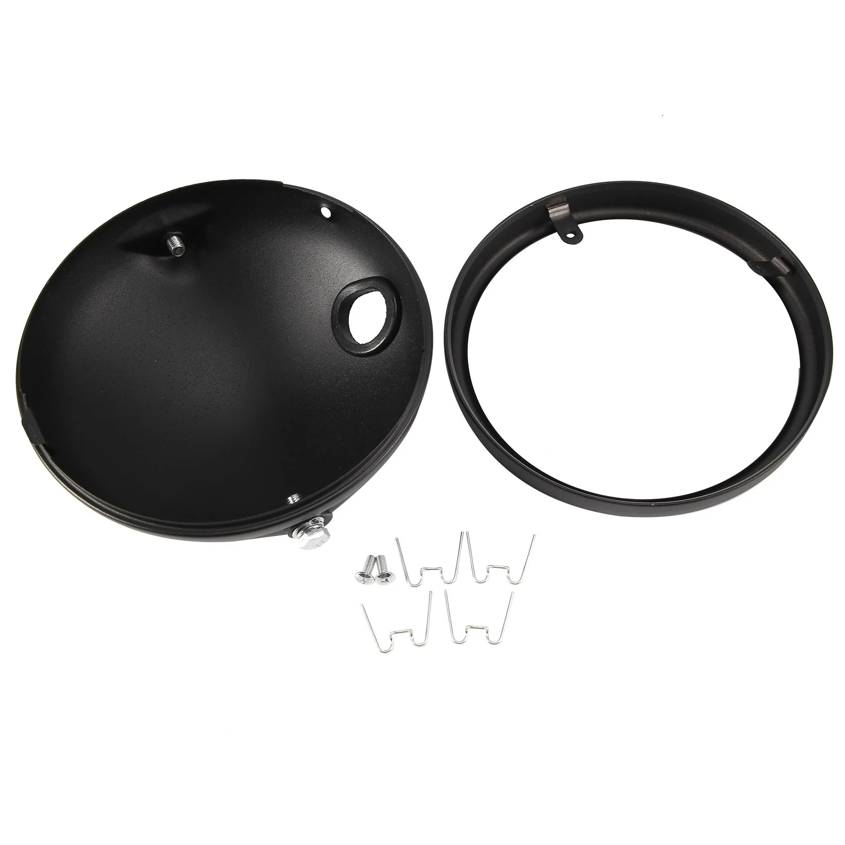 

Motorcycle Headlight Base 7-Inch Retro Motorcycle Modified Headlight Base LED Headlight Shell Base