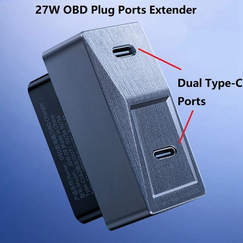 ÷  ÷ USB-C  Ʈ   OBD , ׽  3 ̷ 2024 ǰ, 27W