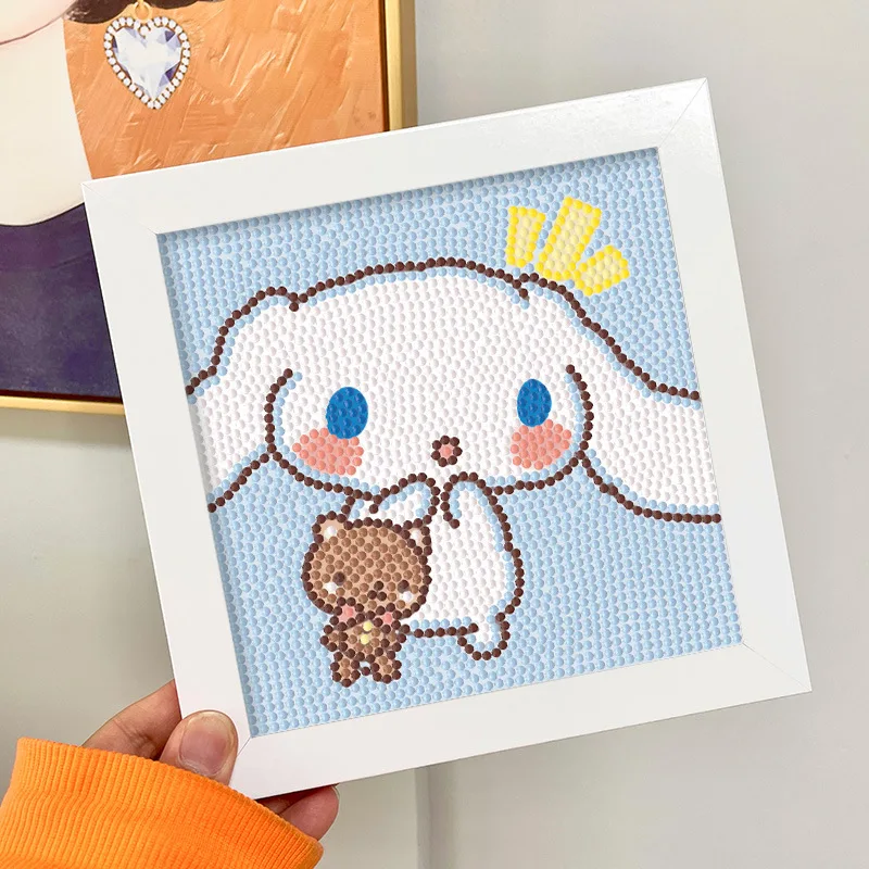 Diamond Painting Diamond Painting Accessories Sanrio Diamond Painting Adhesive Material Pack Cartoon Cute Cinnamoroll Handmade DIY Diamond Embroidery Children's Birthday Gift diamond painting,diamond painting accessories