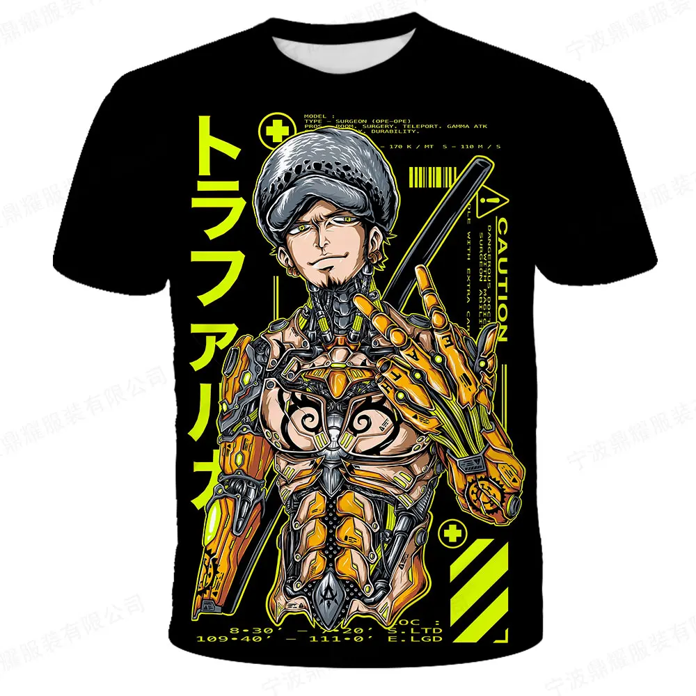 T-shirt Bambino Ruffy Face Zoro One Piece, 100% Cotone, Lavabile A 40°, Vestibilità Regolare