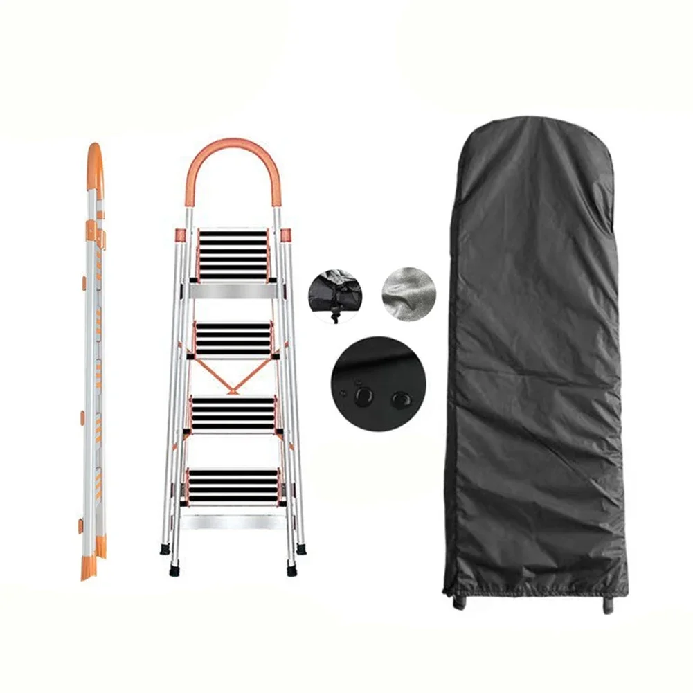 AAAAFoldingLadderProtectiveCoverStep Ladder Dust Cover Portable Stepladder Weather Resistant Waterproof Sun Protective Case