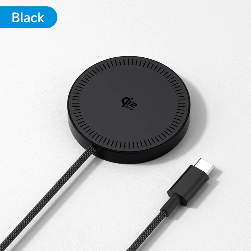 Hagibis Dual-Sided Magnetic Wireless Charger - 25W Fast Charging Pad