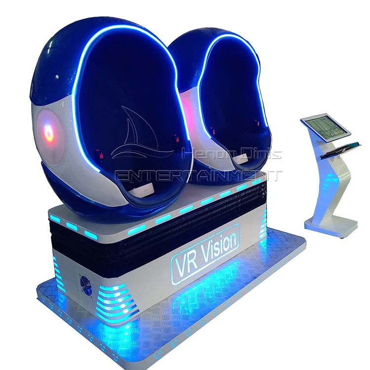 Virtual Reality 2 Player 9D VR Egg Cinema Amusement Equipment VR