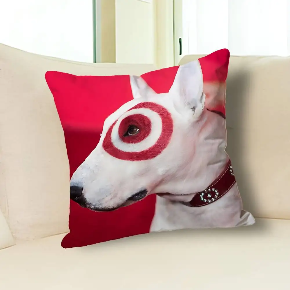 Kissenbezüge mit lustigem Bullterrier-Hund für Schlafzimmer, Wohnzimmer, Sofa, Heimdekoration, Polyester-Kissenbezug mit Reißverschluss – Detail 19