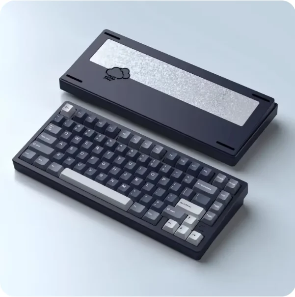 RAINY75 Mechanical Keyboard Aluminium Alloy Tri Mode RGB 