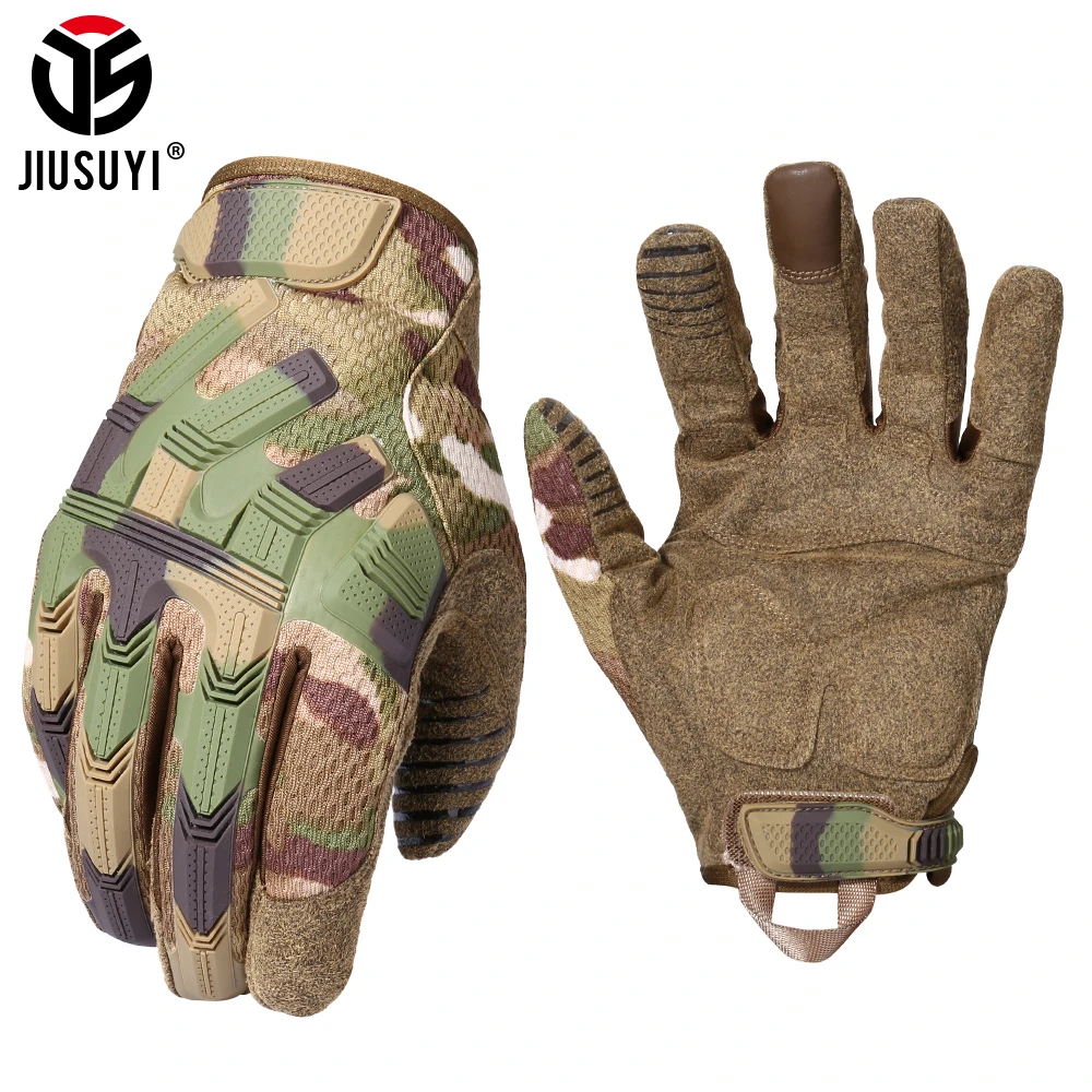 Tactical Full Finger Gloves Touch Screen Army Military Paintball