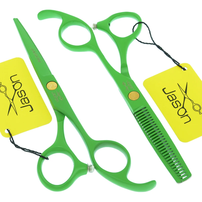 Description Picture 4 of itemJason 5.5 inch Hair Shears Barber Hair Cutting Scissors Thinning Shears Salon Hairdressing Styling Tools Hair Equipment A0072D