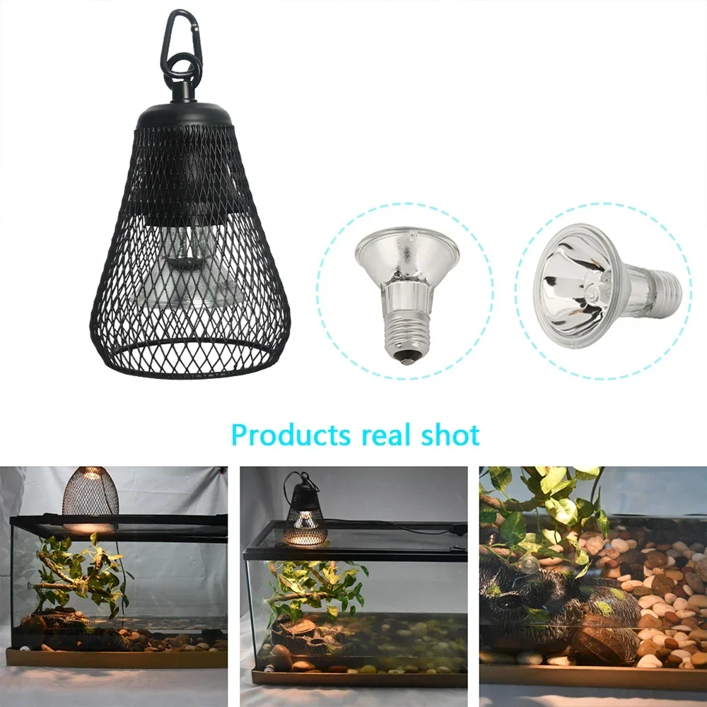 

UVA Accessories With Amphibian For Holder Lamp Lizard Aquarium Snake Turtle Bulb Heat Reptile UVB Dimmable Basking