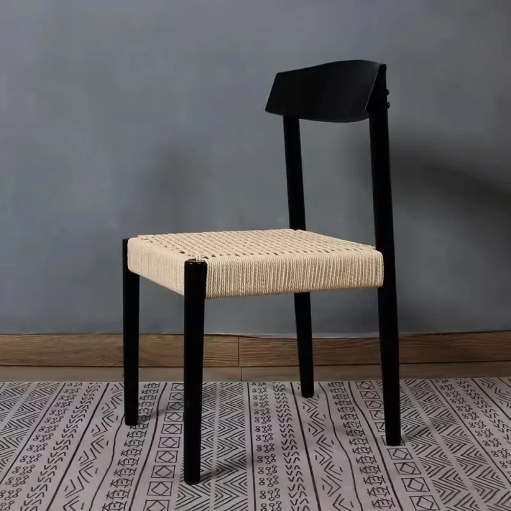 

Solid Wood Office Dining Chairs Restaurant Modern Kitchen Unique Single Dining Chairs Minimalist Relax Silla Comedor Furniture
