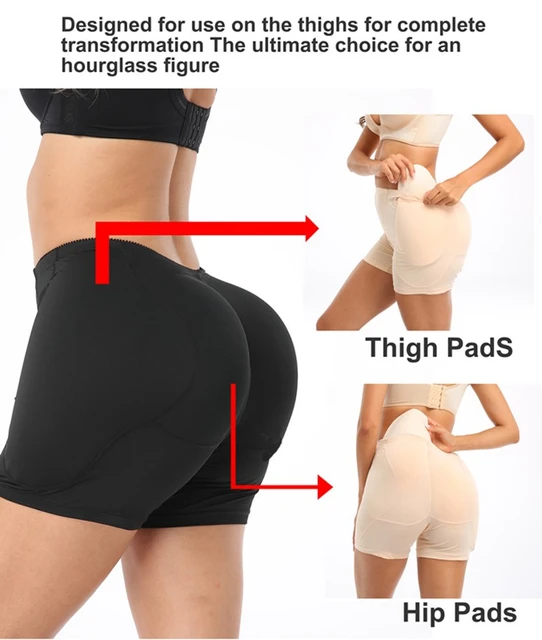 High Waist Butt Hip Up Padded Enhancer Fake Butt Lifter Buttocks  Crossdresser Shapers Fake Ass Pants Padded - Braces & Supports - AliExpress