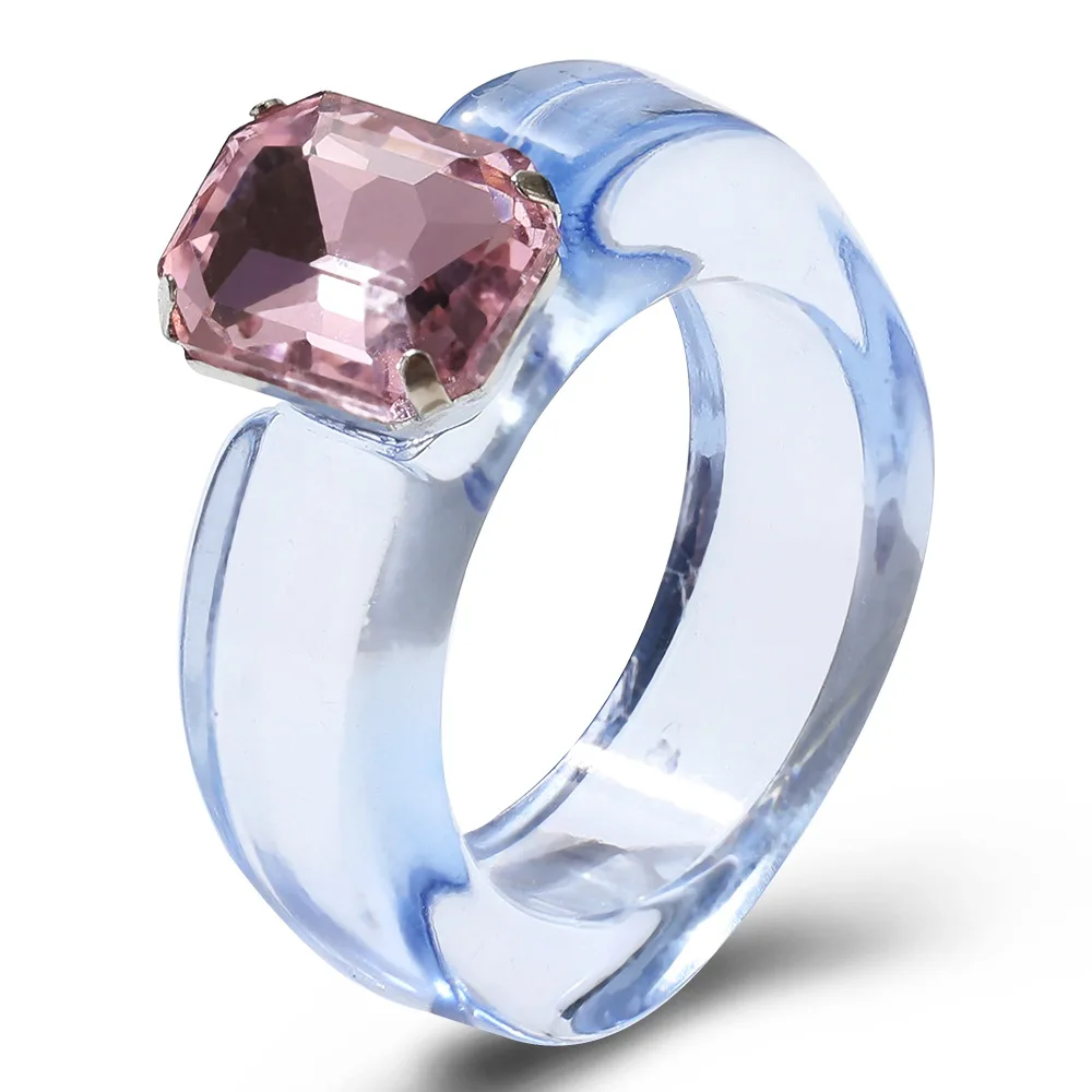 2025 Fashion Style Damen-Hip-Hop-Ring aus Acryl_voghion.com