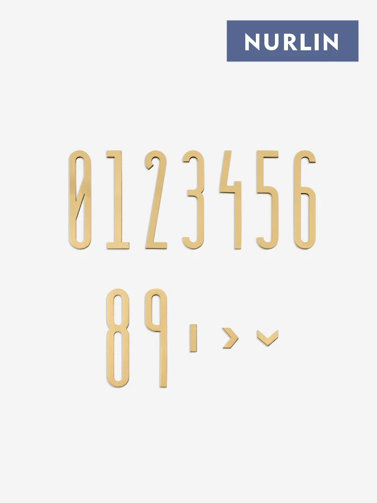 House Number Signs House Numbers Number Plate 70mm Brass Number Sign House Number