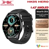 HK05 HERO 2025 Smart Watch Ultra Long standby 1.43AMOLED Bluetooth Call Health Monitoring Bluetooth watch for men and women 1
