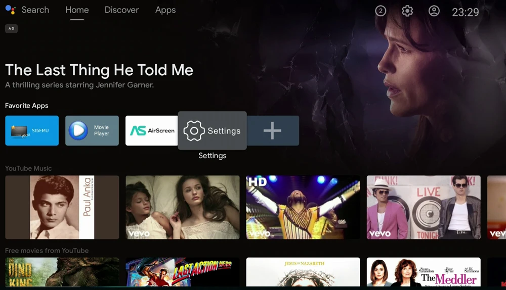 SOLOVOX G7mini Android TV 11 STB S905W2 Quad Core 2G 16GB WiFi Bluetooth Assistant Voice Control YouTube MARSX 4K Media Player