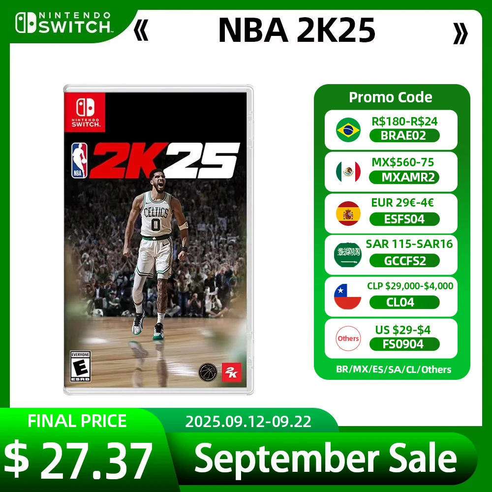 NBA 2k25 - Nintendo Switch Game Deals 100% Official Physical Game