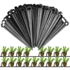 50-200PCS 1/4'' C-type Hook Fixed Stem Support Holder Stakes for 4/7mm Hose Flowerpot Drip Irrigation Fitting Greenhouse 1