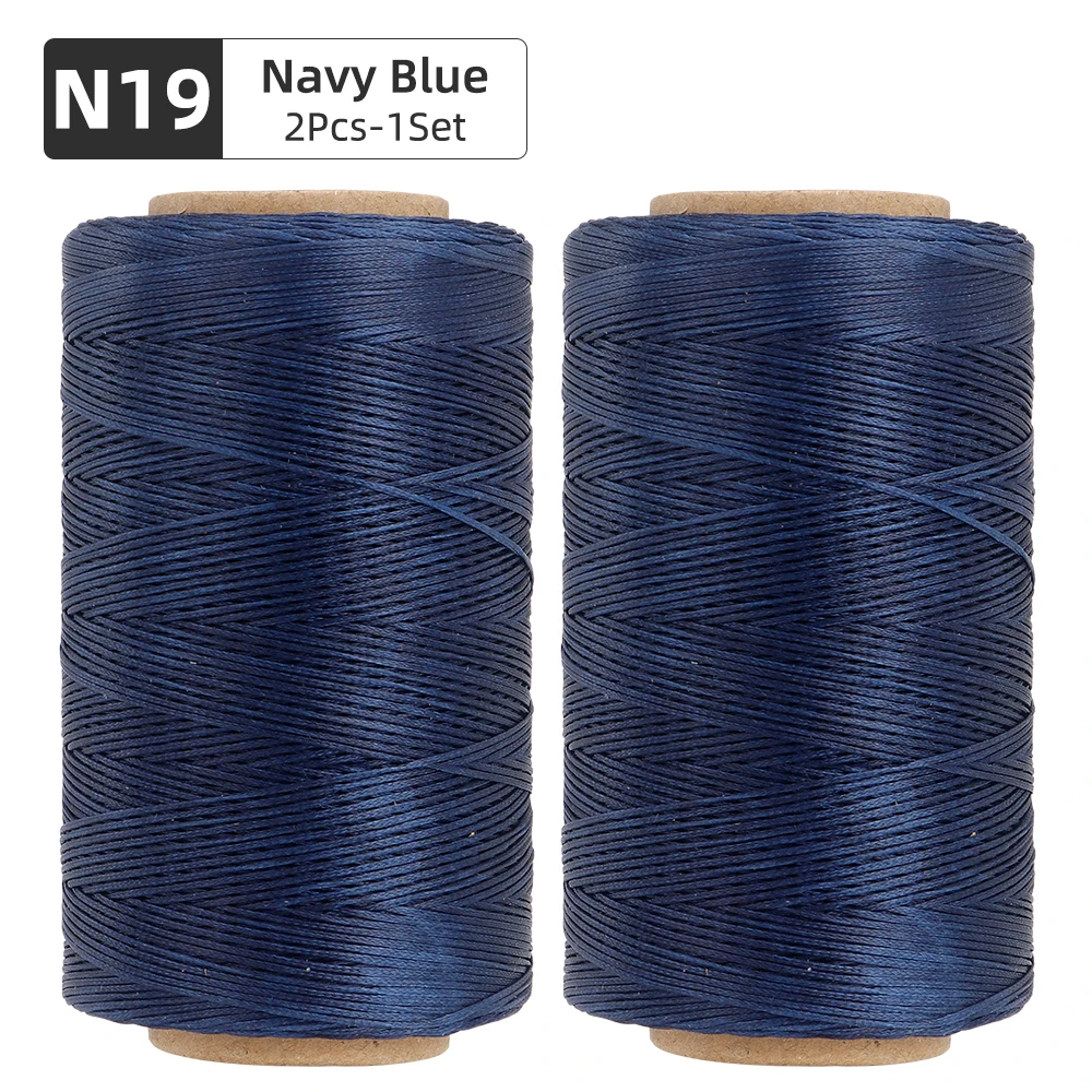 1 Bobina Da 1 Mm Di Filo Piatto Cerato Filo Per Cuciture In - Foto 8