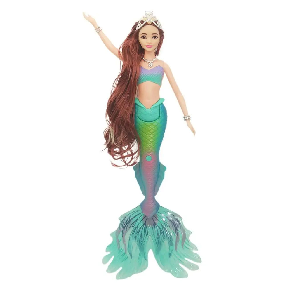 BJD Dolls Kawaii 35CM Princess Doll Mermaid Doll Beauty Fish With Lights and Music Play House Toys Baby Dolls Children Present