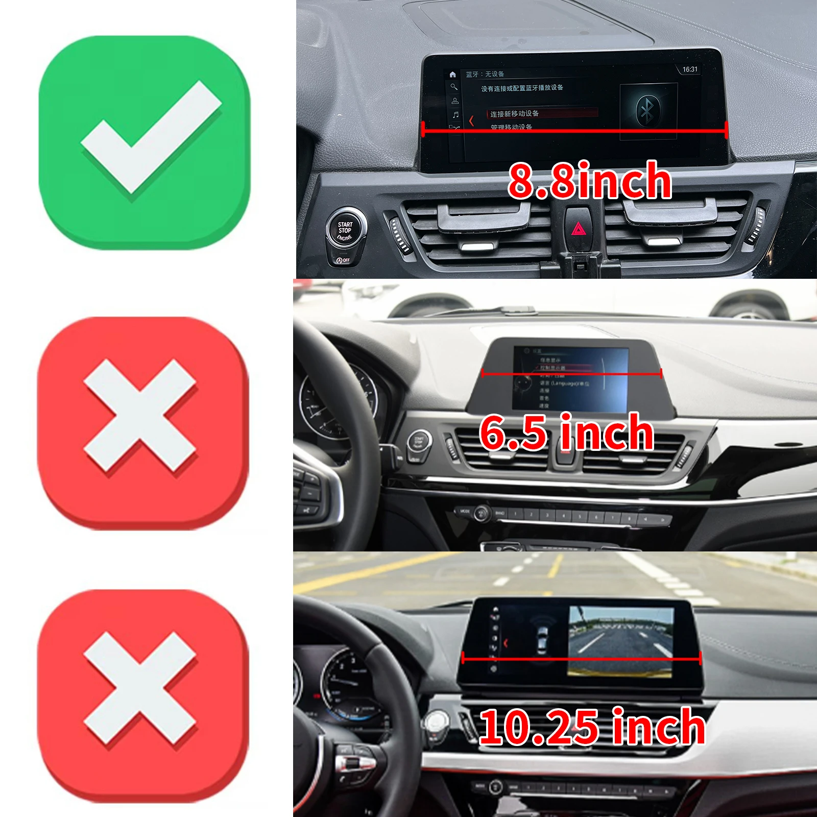BMW 1 시리즈 2017 2018 2019 2020 2021 F52에 적합한 안정적인 클립온 휴대폰 홀더 ? ? 진동 없는 마운트 스크린 베이스 ? 자동차 액세서리