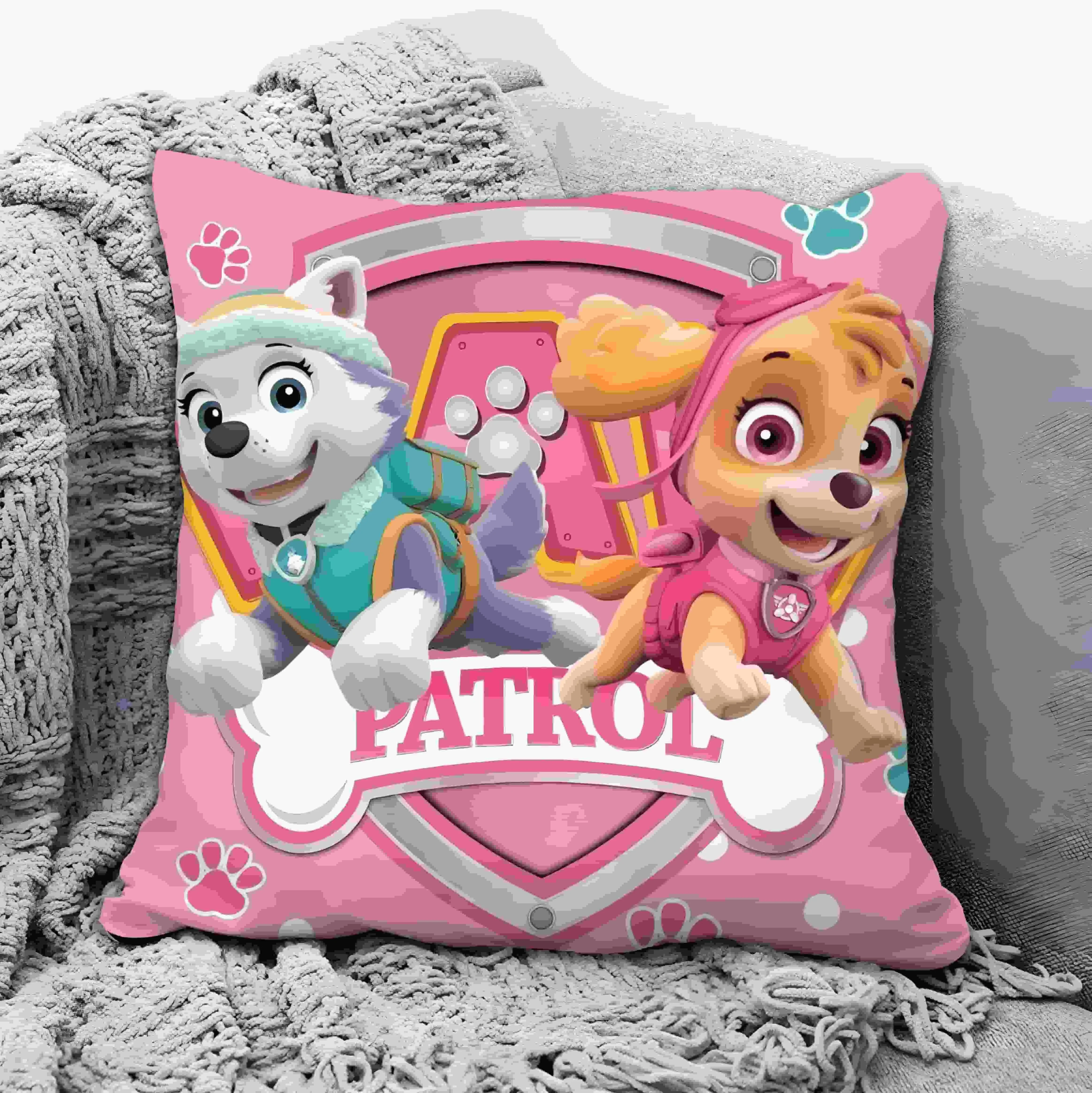 Cartoon Square Pillow Awaii Anime Soft Waist Sofa Cushion Printing Throw Pillow Throw Bedroom Pillows Cute dog