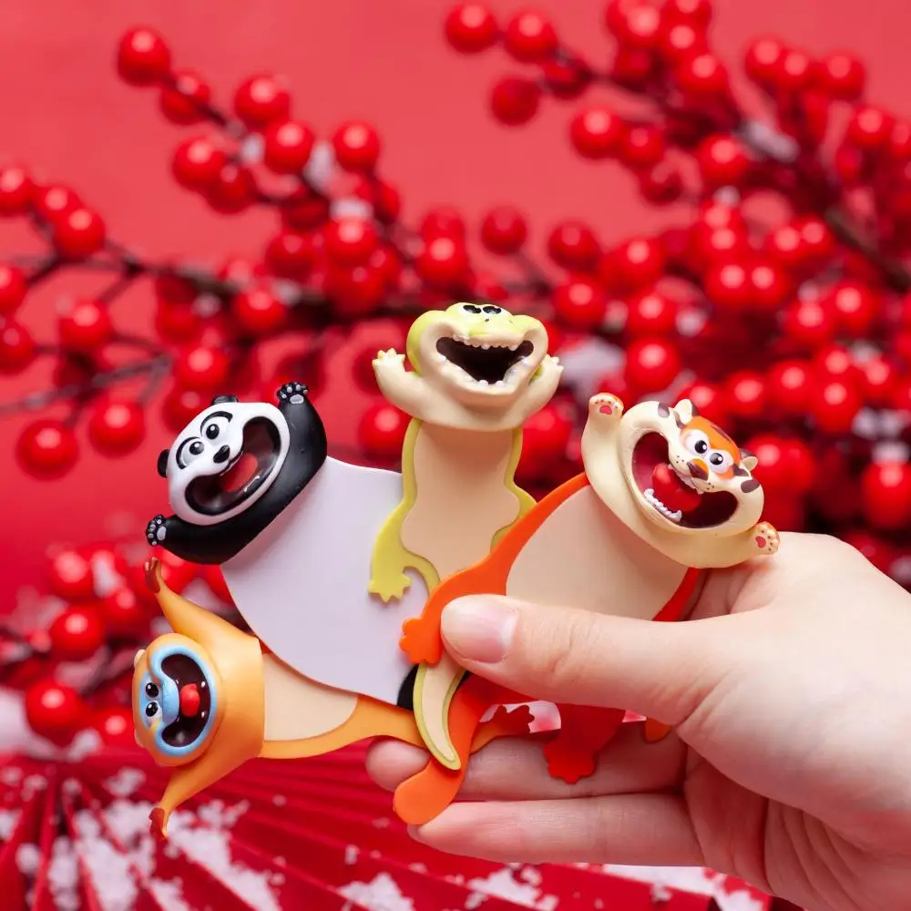 3D Stereo Bookmark Cartoon Animal Series Bookmark Reading Labels Book Mark Student Stationery Office School Supplies Child Gift