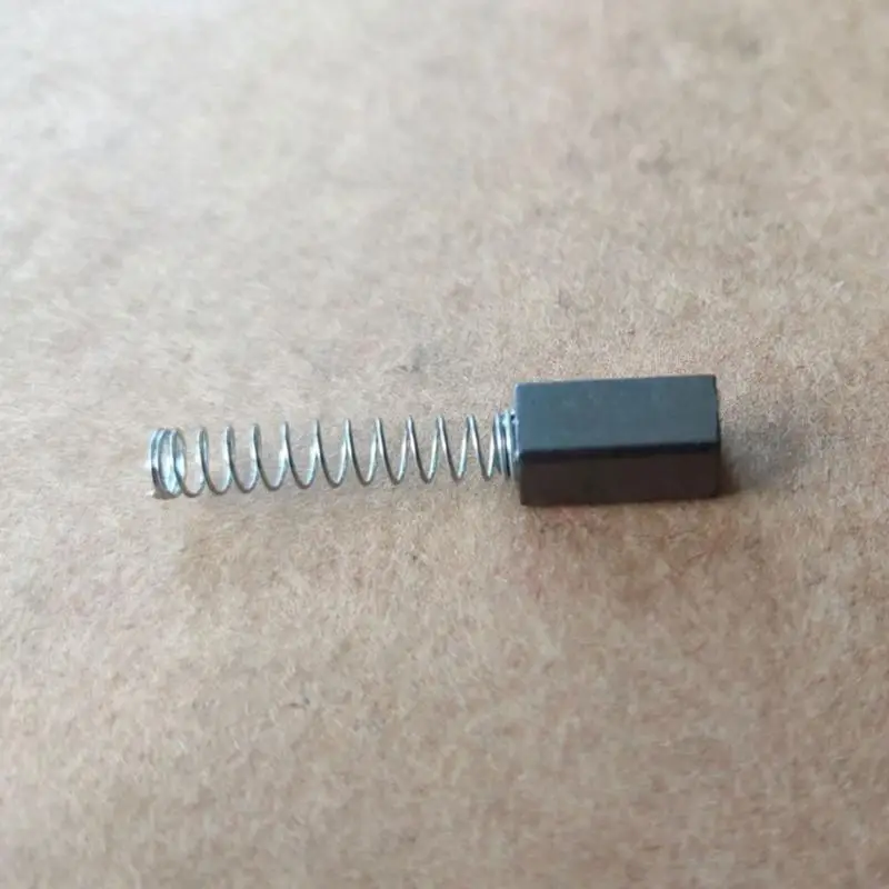 MXLA 10Pcs 5x5x12mm Carbon Motor Brush Set Sewing Machine Replacement Accessories