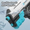 Summer Electric Continuous Water Gunner Self Integrated Large Capacity Water Gun with Light Outdoor Children's Water Playing Toy 2