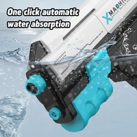 Summer Electric Continuous Water Gunner Self Integrated Large Capacity Water Gun with Light Outdoor Children's Water Playing Toy 2