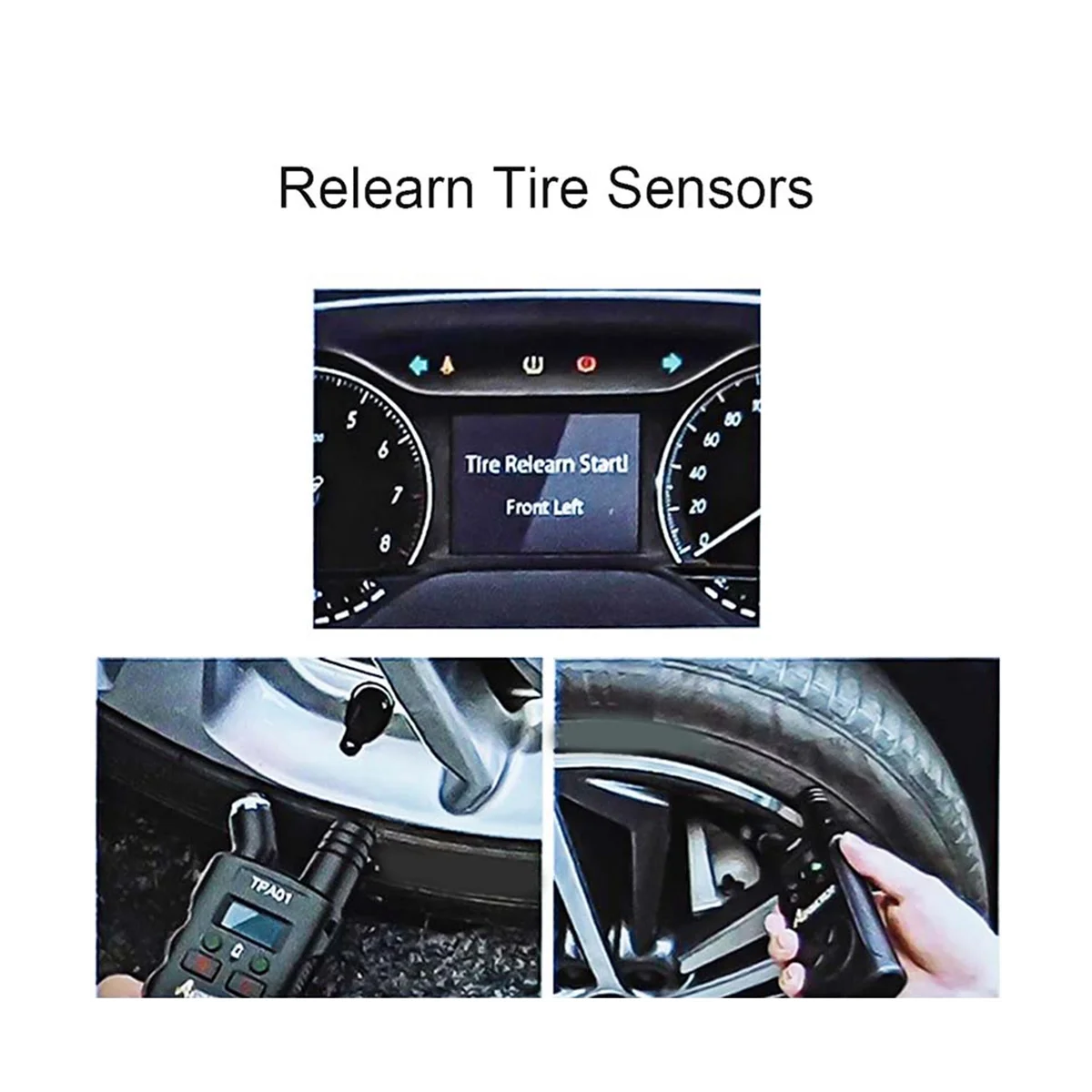 

Система контроля давления в шинах AERMOTOR, инструмент для активации Tpms