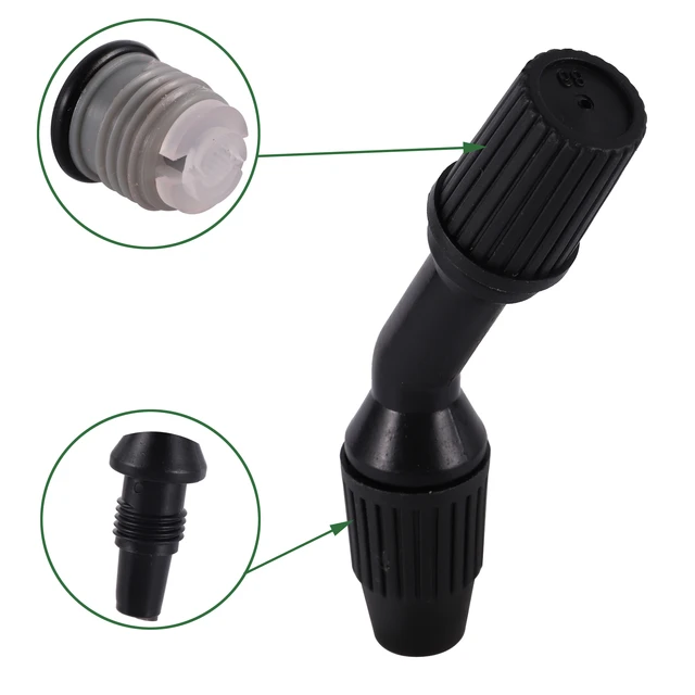 Kit 2 Buses Pulvérisation Jardin - Buse Réglable Et Ventilateur Pour Arrosage