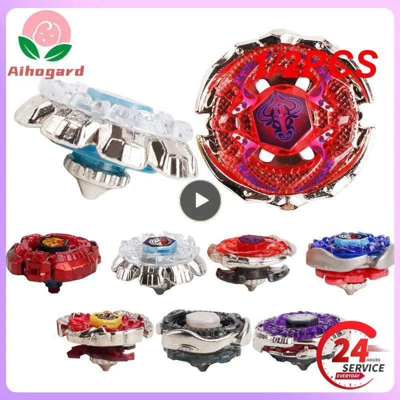

1/2PCS Metal Spinning Sets Fusion Gyro Fight Master Battling Tops Kid Toy Traditional Games For Kids Toys Battling Tops