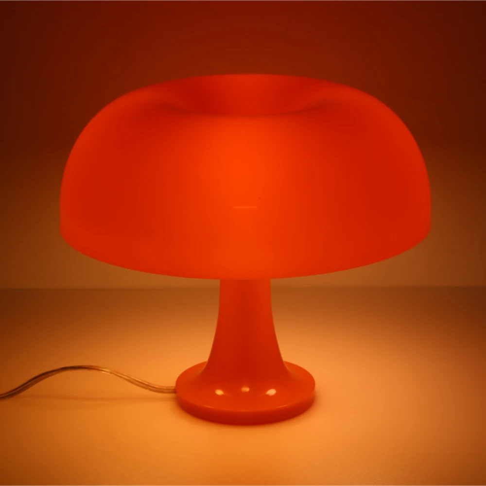 

Led Mushroom Head Table Lamp Hotel Bedroom Bedside Night Light Living Room Decorative Lighting Modern Simple Table Light