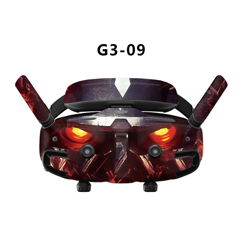 Adesivo Protettivo In PVC Per DJI Goggles 3 – Pelle Mimetico Multicolore, Ultra-sottile E Resistente, Accessorio Drone - 6